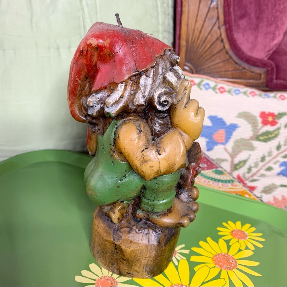 70s Gnome Candle - Picture 7 of 9
